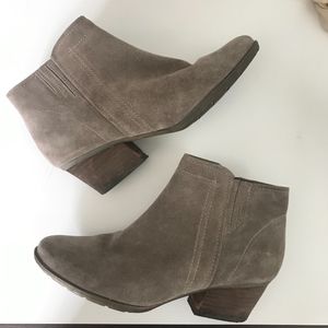 Blondo Brown Ankle Booties